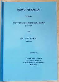 Deed Of Assignment In Nigeria land_doc_img